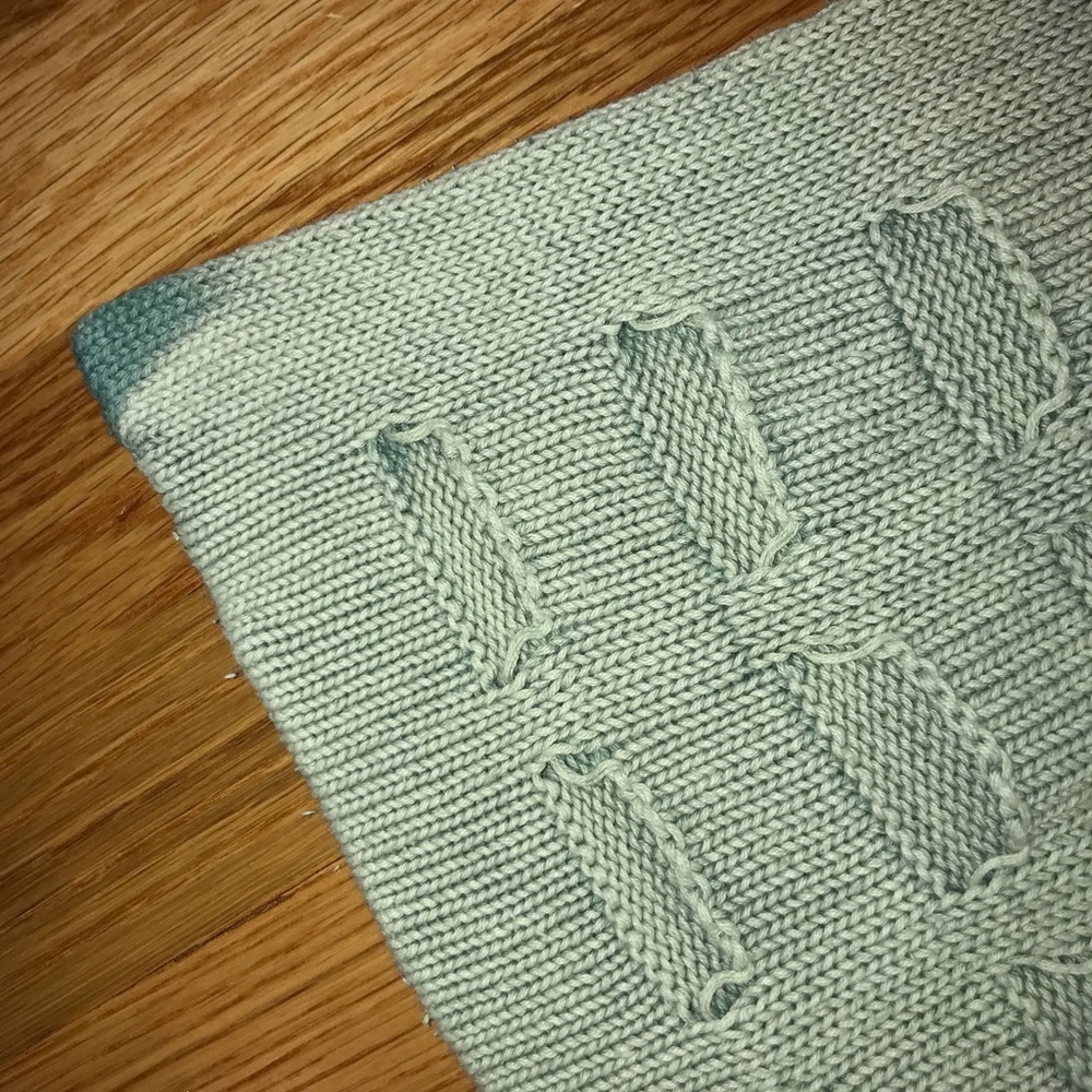 Anthropologie Narissa Throw Blanket Green - Picture 6 of 16